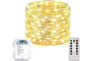 66ft 200 string lights with remote