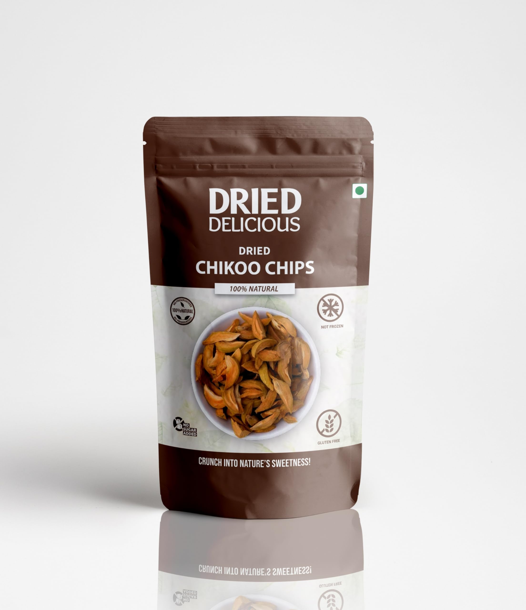 Dried Delicious Dried Chikoo Chips, 100% Natural, No Sugar Added, Gluten Free, Not Frozen,50GRAM-image-30