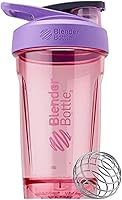 Vista 8 de BlenderBottle Botella agitadora deportiva con batidor de alambre, 28 onzas, morado – Batidos de proteínas e hidratación para atletas y entusiastas