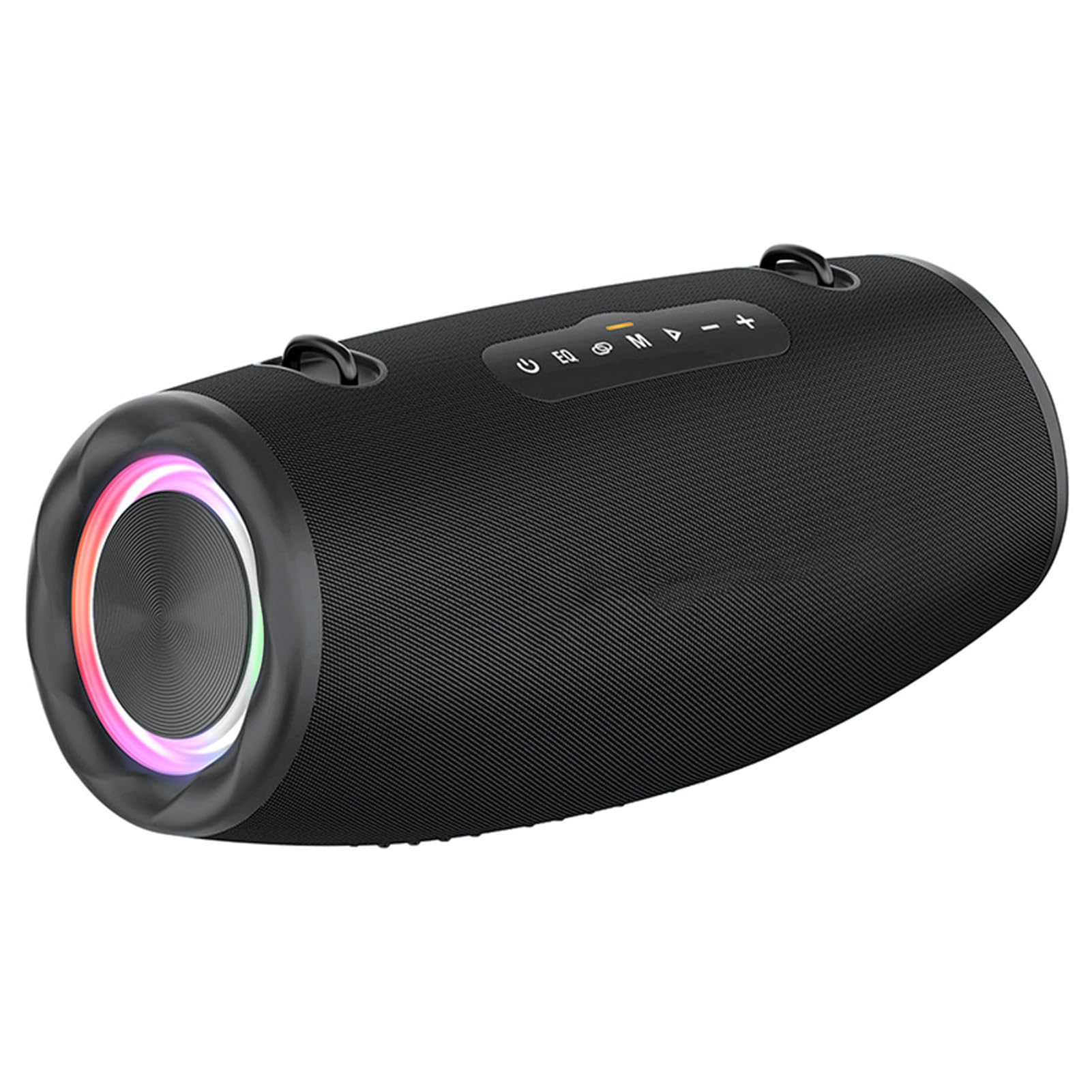 ANGGREK Casse Bluetooth Portatile, 80W Bass Driver 76mm (BLACK)