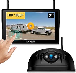 Wireless RV Backup Camera System for Furrion Pre-Wired RVs, 1080P 7
