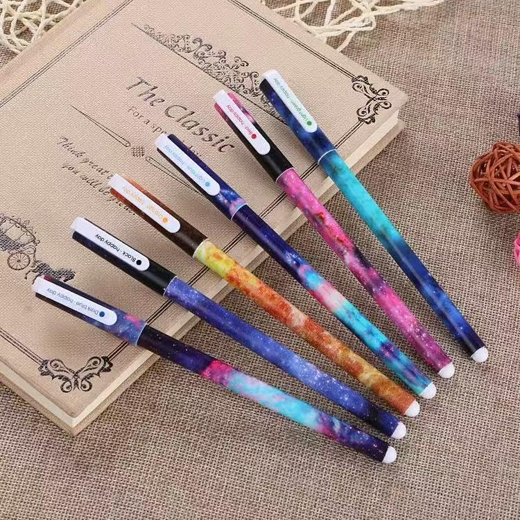 Set 6 bolígrafos de gel multicolor punta fina 0.38 mm miniatura 3