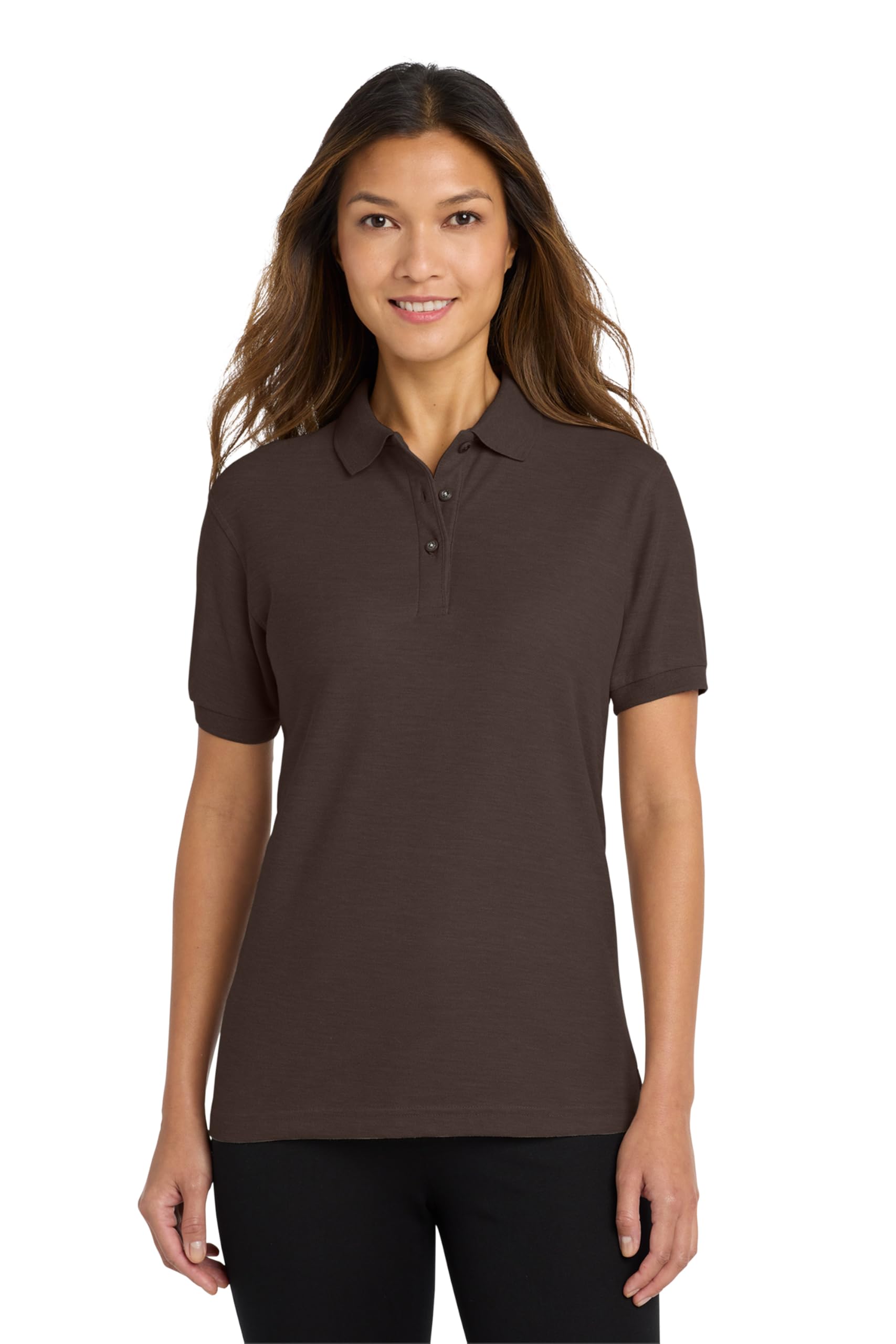Port Authority Ladies Silk Touch Polo Shirt