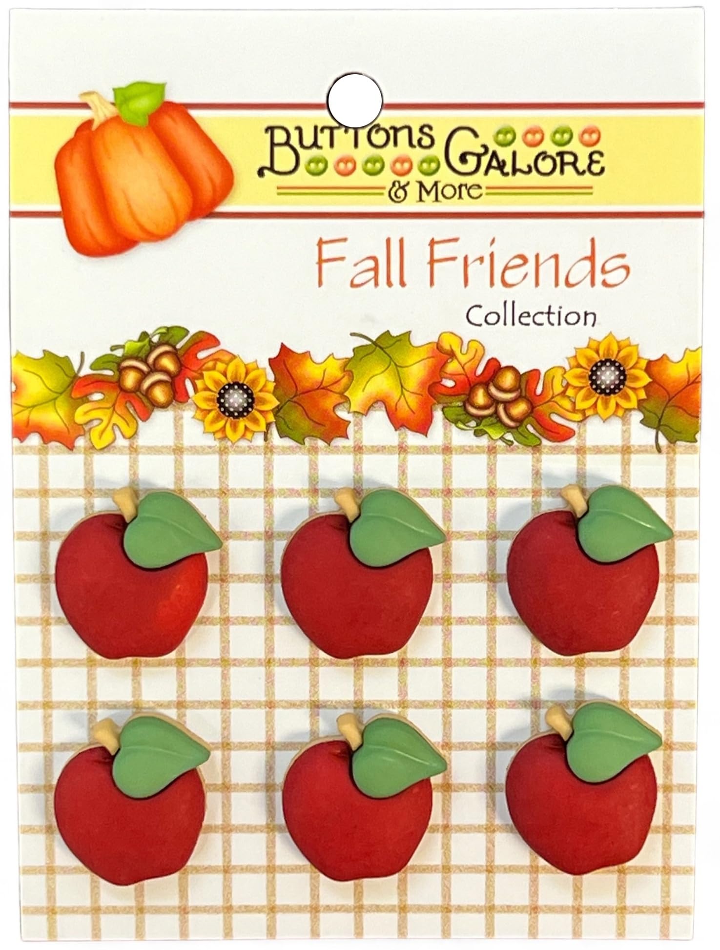 Buttons Galore Apples Button Theme Pack