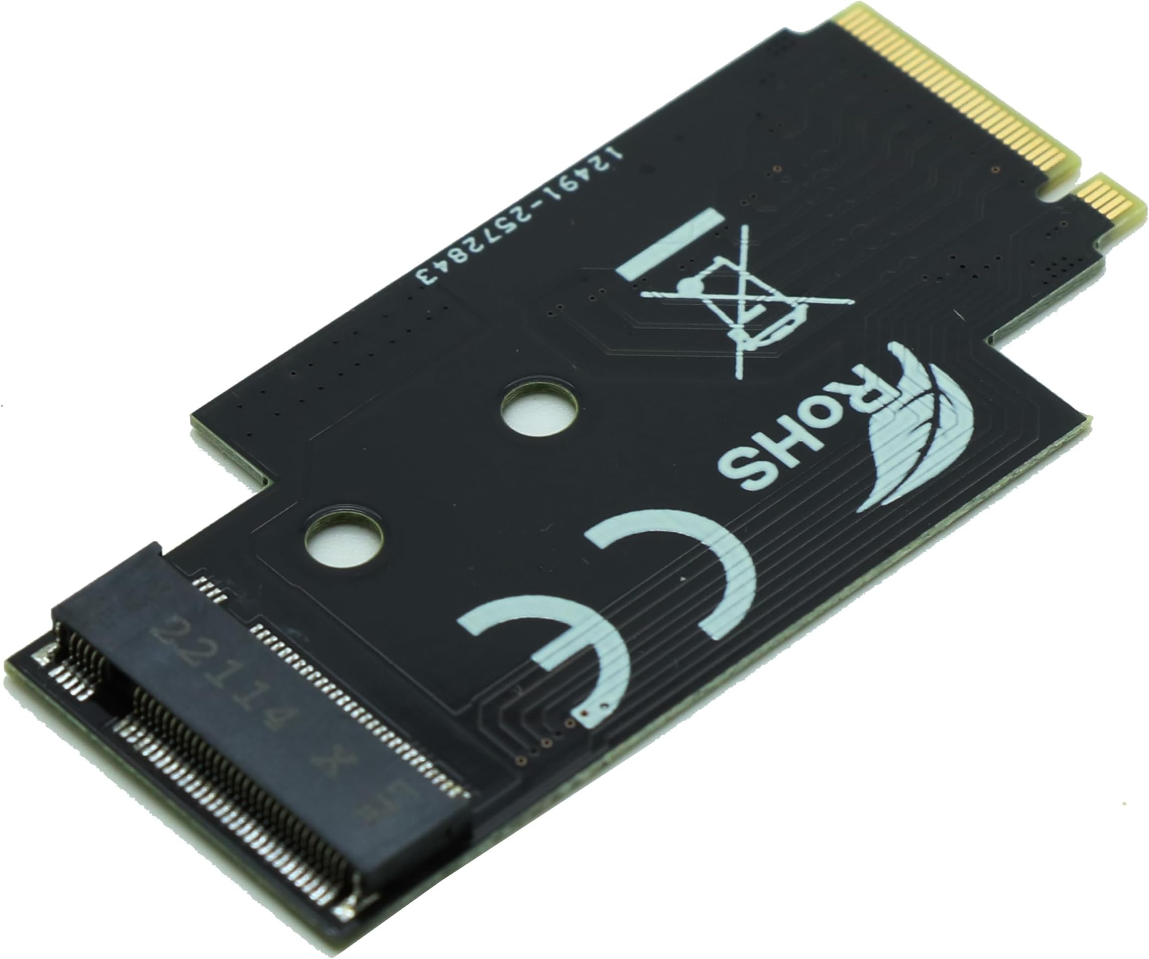 M.2 nVME 2242 to 2280 Extension Card Compatible with PCIe 4.0 SSD, Compatible with Lenovo Legion Go Gaming Handheld to Upgrade SSD up to 8TB