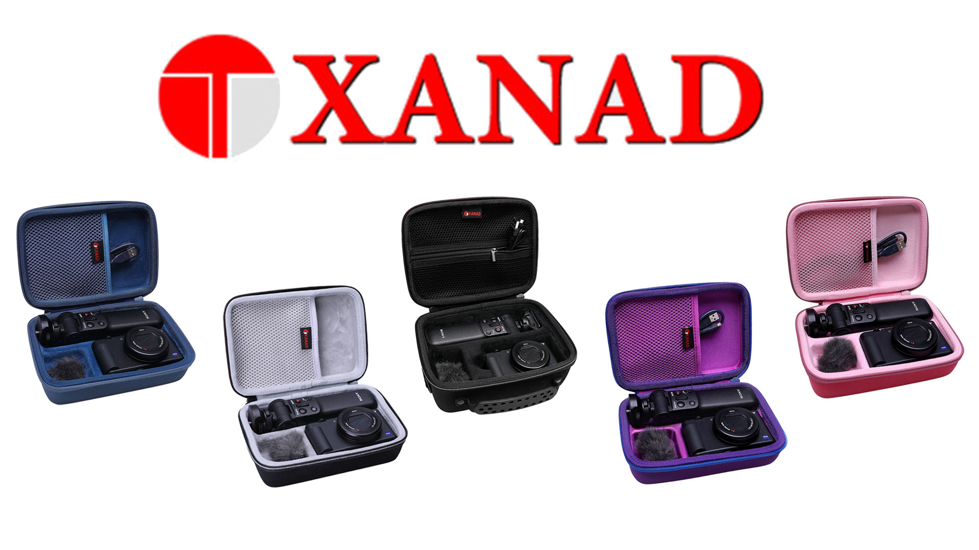 Amazon.com : XANAD Travel Case for Sony ZV-1F / ZV-1 / ZV-1 II
