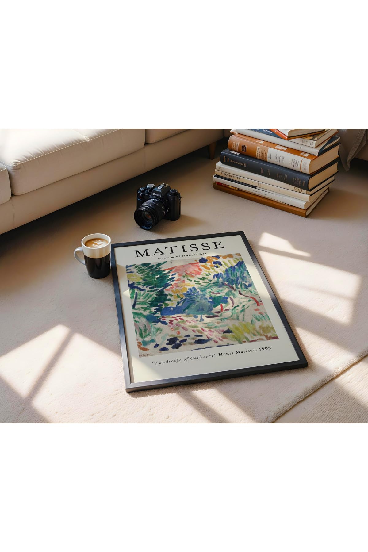 Fark Tanıtım Matisse Çerçevesiz Poster, Modern Dekoratif Çerçevesiz Poster, Tablo, Matisse-3, 21 x 30