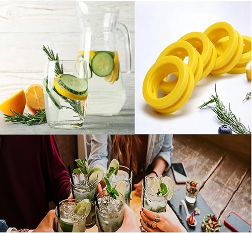 Miniatura 5 de Juntas carbonatadoras de intercambio de cilindros de CO2, 5 piezas, juntas tóricas, arandela adecuada para sellar juntas de máquina de soda