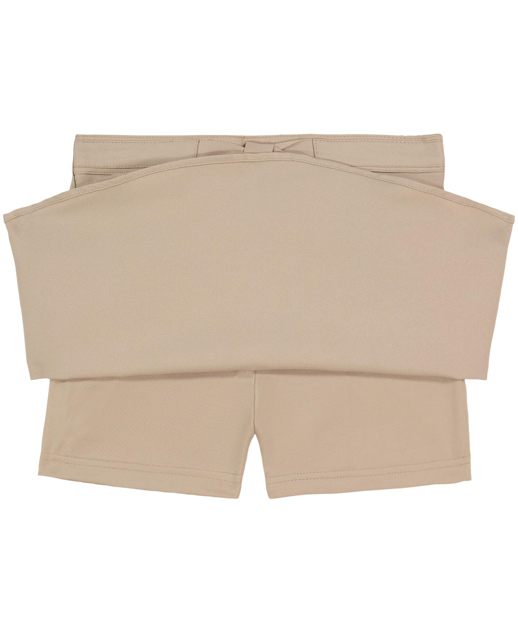 Izod School Uniform Pull-on Scooter Skirt with Undershorts, Knit Waistband & Functional Pockets, Wrinkle Resistant Falda Scooter Niñas