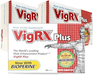 VigRX Plus Male Virility Herbal Dietary Supplement Pill - 60 Tablets (3 Box)