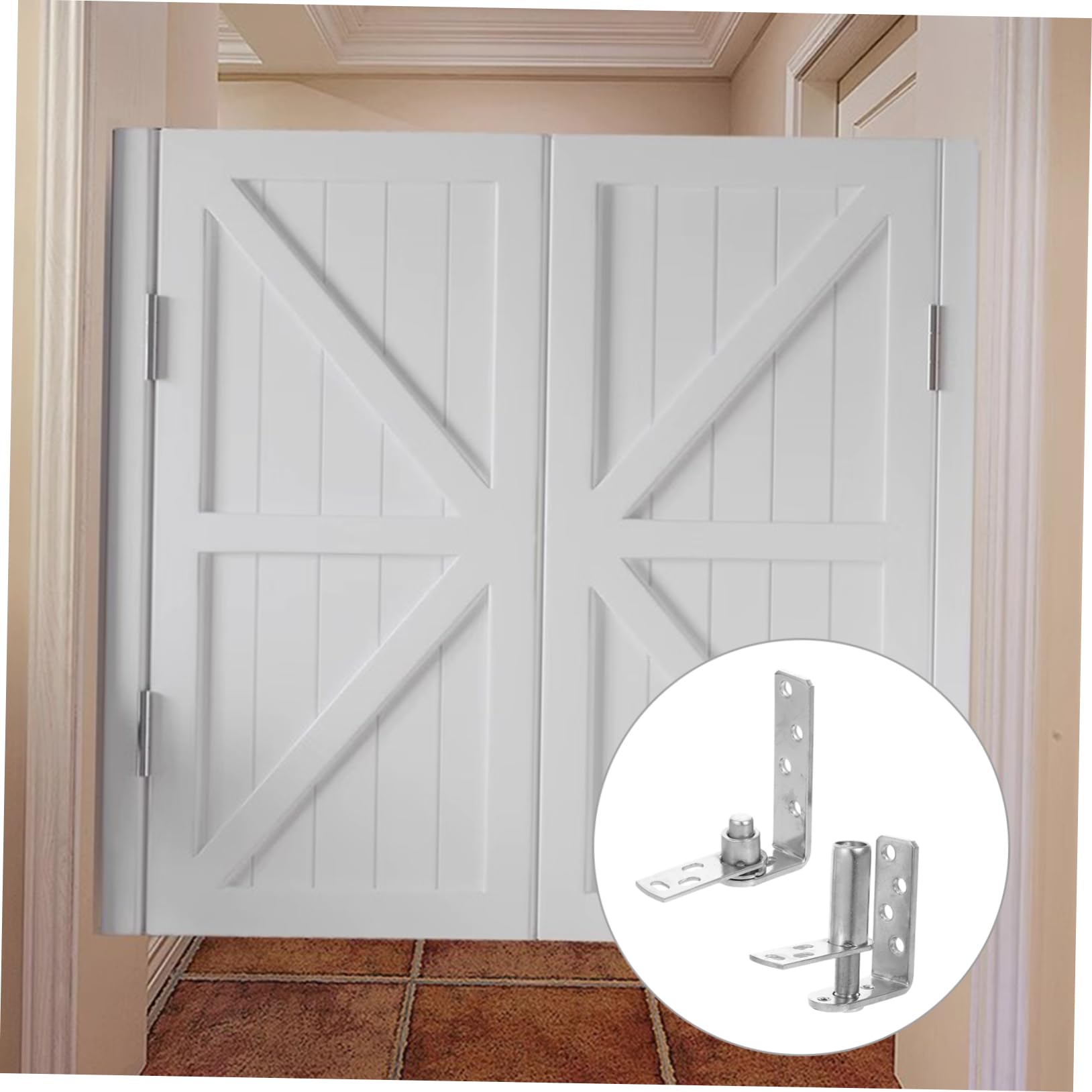 Operitacx Cerniere Acciaio Inossidabile Heavy Duty per Porte con Chiusura Automatica da Design Doppia per Bar e Facilità Apertura e Chiusura Materiale Resistente e Affidabile