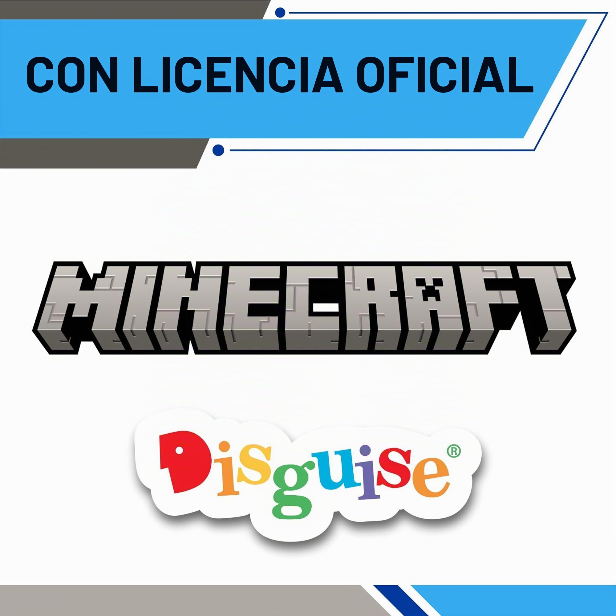 Disguise Disfraz Esqueleto Niño Minecraft Clásico para Halloween y Carnaval