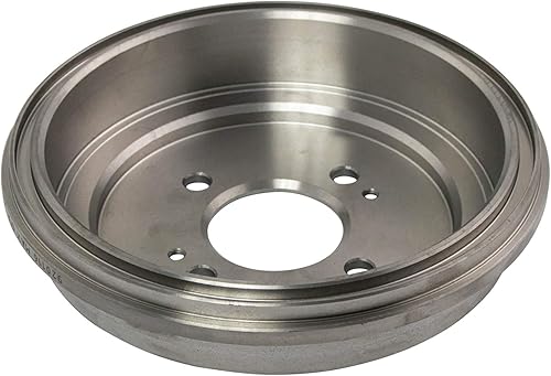 Miniatura 4 de TRQ Kit de tambores de rotor y zapatas de freno de rendimiento de almohadilla de cerámica delantera y trasera compatible con Kia