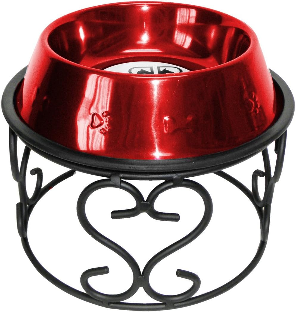 64 oz. Single Dog Diner Sd Color: Red