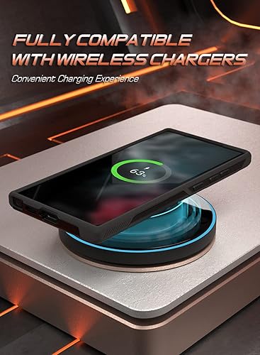 Miniatura 4 de Poetic Neon Series - Funda diseñada para Samsung Galaxy S23 Ultra 5G de 6.8 pulgadas, doble capa, resistente, resistente, ligera, delgada, a prueba