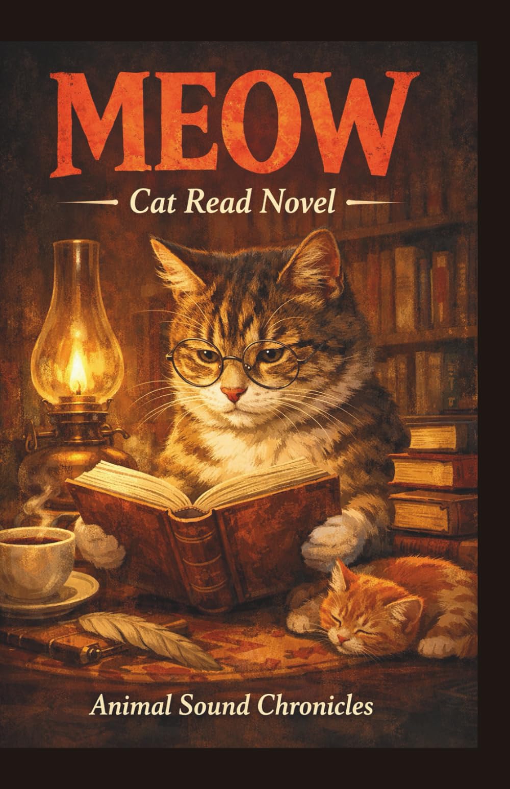MEOW: Cat read Novel