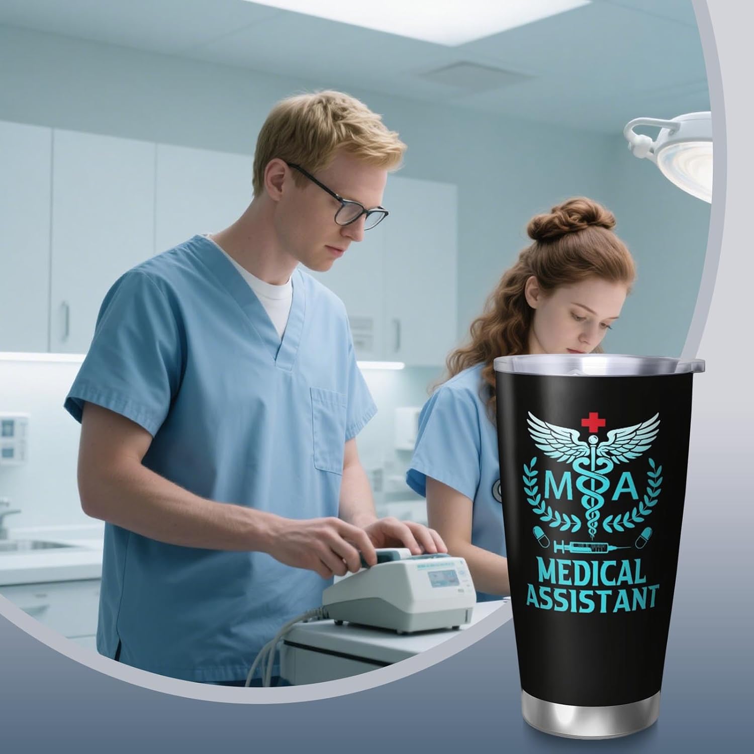 Pharmacist Gift for Women, Best Pharmacist Gift Coffee Mug, Pharmacists Gifts Travel Mugs, 20oz Coffee Tumbler, Gifts for Pharmacists Travel Mugs - Image 2