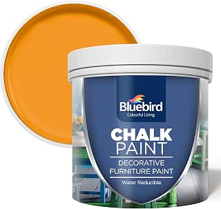Bluebird Chalk Paint - 500 ML Honeybee - for Furniture, Home Décor, Cabinets, and More