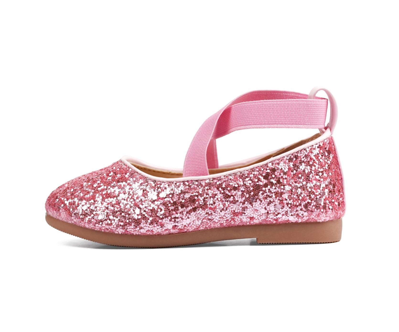 Chaussures de Princesse pour Filles avec Paillettes Scintillantes pour Fêtes, Anniversaires