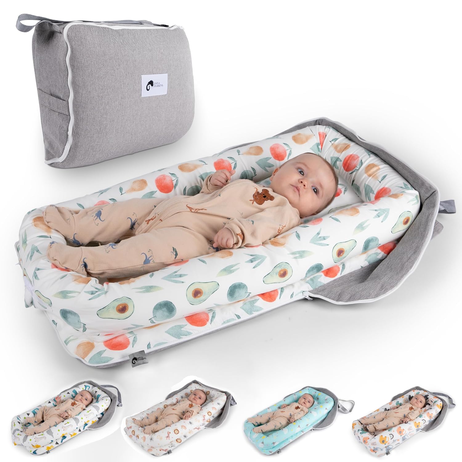 Joyful Journeys baby lounger diaper bag