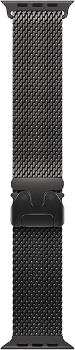 Apple Watch Band - Milanese Loop - 49mm - Black - Large - 1