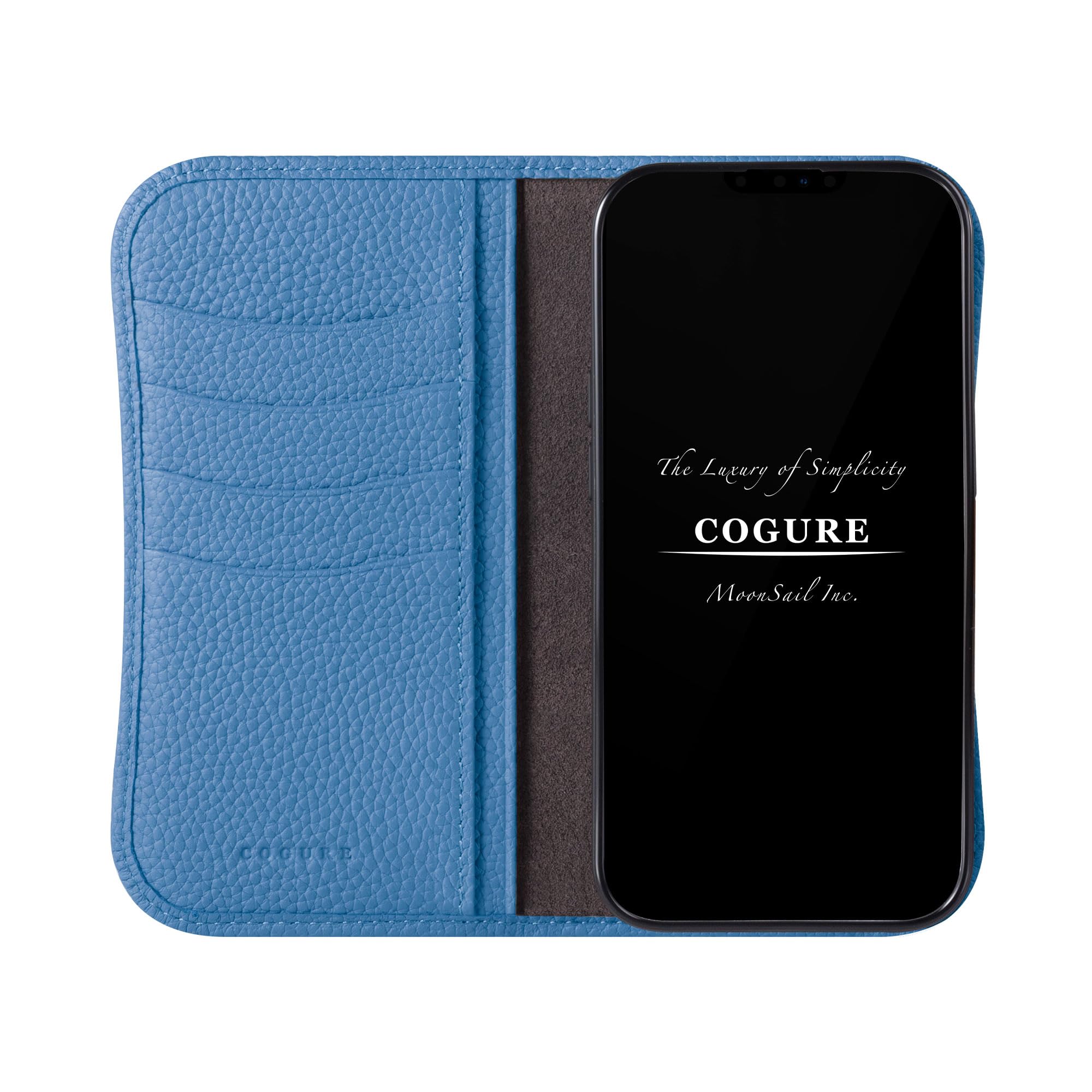 Amazon.co.jp: COGURE スマホケース iPhone15Plus用 手帳型 ケース