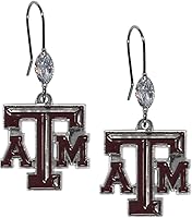 Vista 1 de Siskiyou Sports Pendientes colgantes de cristal de la NCAA