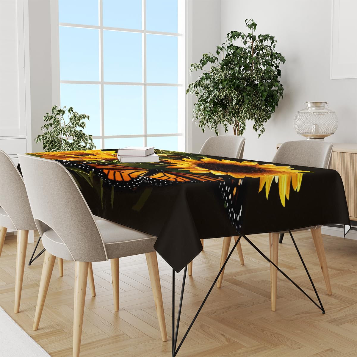 Tovaglia Rettangolare - 152 X 213 Cm  Set Da 2, Bianco  Tovaglia Lavabile In Lavatrice Per Feste Eventi Matrimoni E Ristoranti 90184400
