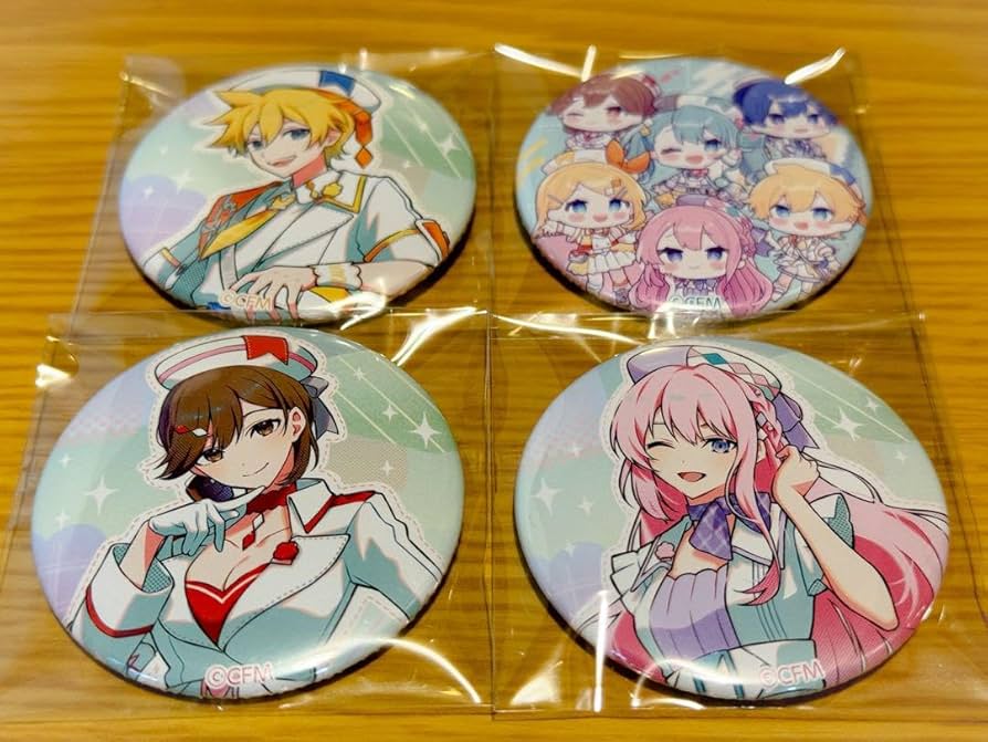 マジカルミライ　マジミラ　2023 MEIKO 缶バッジ まとめ売り　72点 マジカルミライ マジミラ 2023 MEIKO 缶バッジ まとめ売り 72点