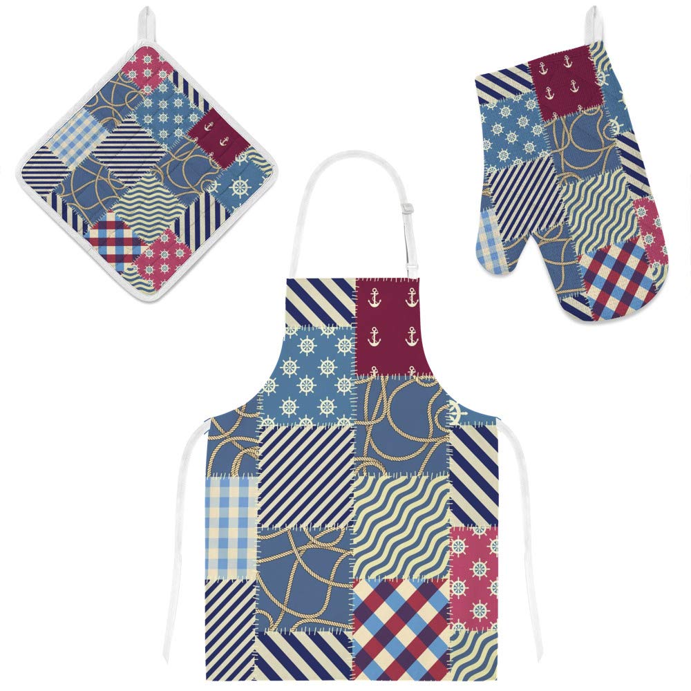 Tablier de cuisine chat mignon et gants pour cuisiner en famille