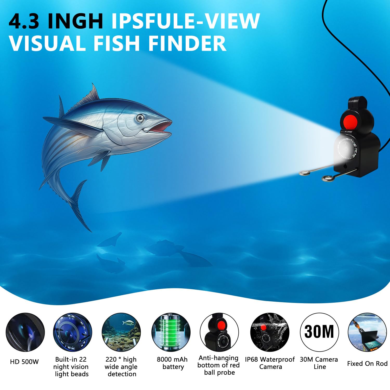 FISH TV Système de vision sous-marine par Nature Vision Inc