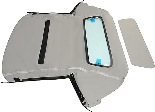 Miniatura 9 de Kojem Parte superior suave convertible compatible con Chevy Chevrolet Corvette C5 1998-2004 Parte superior de vinilo negro y ventana de vidrio