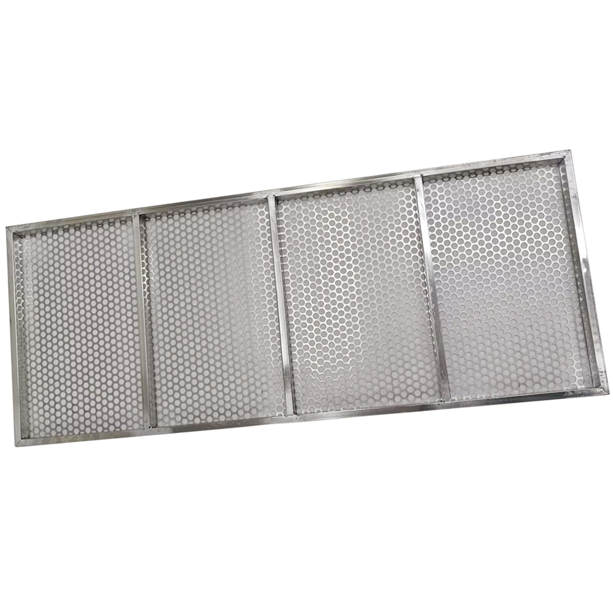 HQHAOTWU 10mm Round Hole Linear Vibrating Screen Sieve Mesh for JG40-95 Double Layer Straight Vibrating Sifter(for Upper Layer)