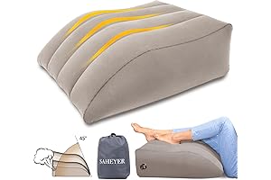 Your Legs Deserve The Best Rest With Inflatable Leg Rest Pillow