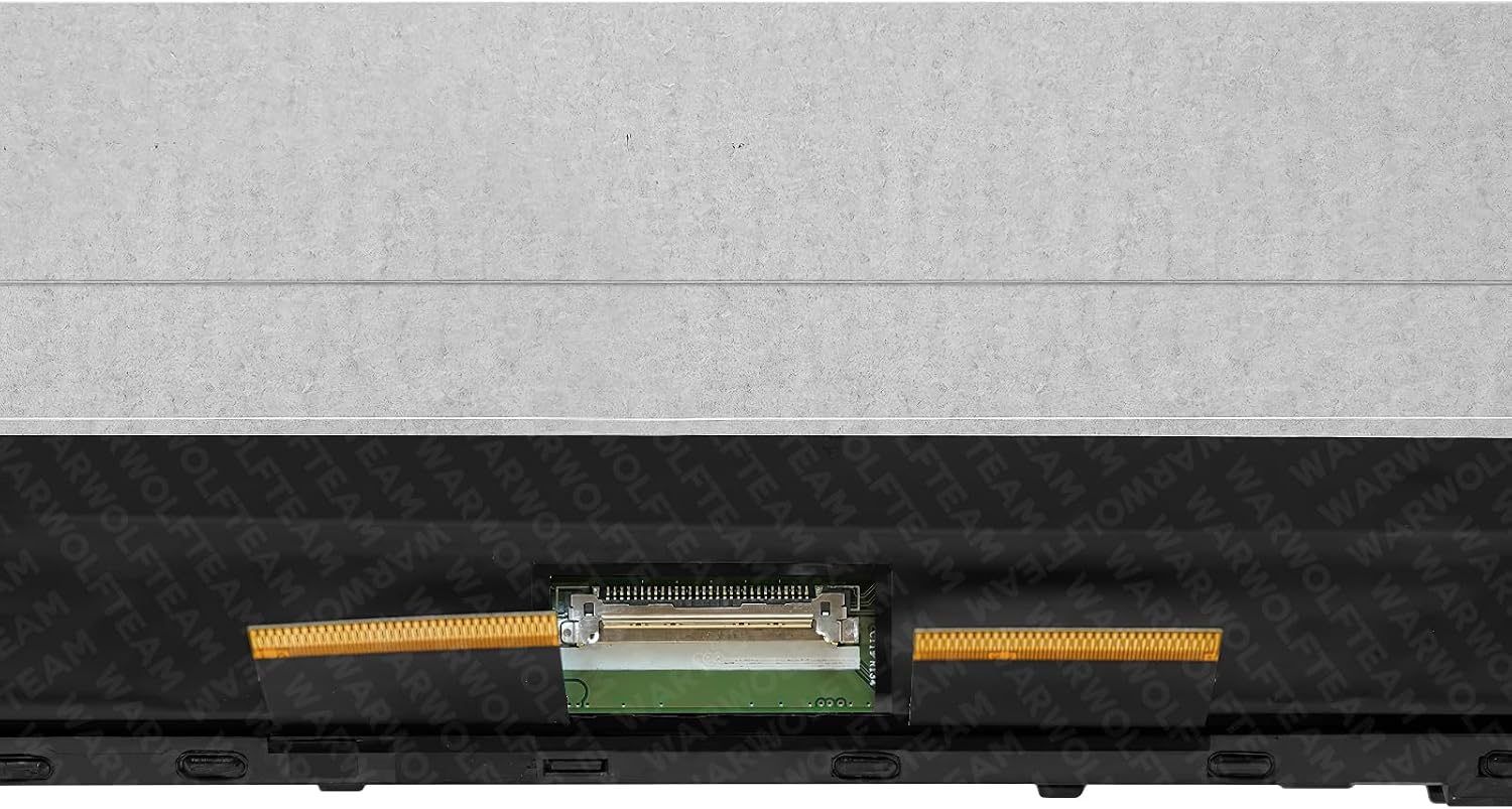 17.3in Compatible with HP Envy 17-CG 17M-CG 17T-CG 17-CG0008CA 17M-CG0013DX L87971-001 1920 x 1080 FHD 30Pins LCD Touch Screen Display Assembly with Bezel(Silver)