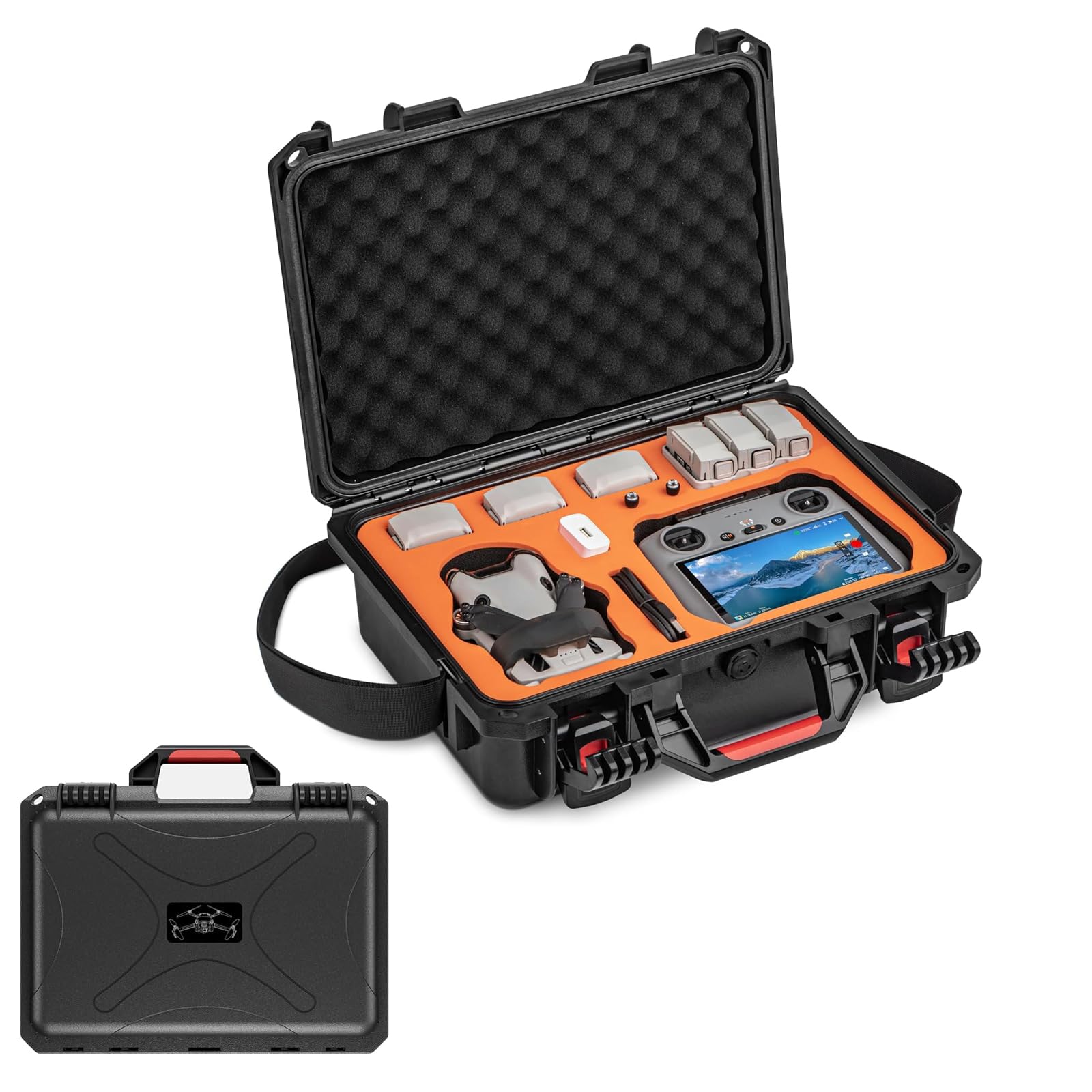 fascia portadrones waterproof per dji mini 4 pro black