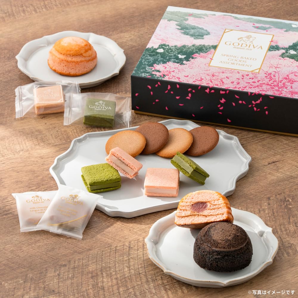Amazon | ゴディバ（GODIVA）春の焼き菓子アソートメント（18個入