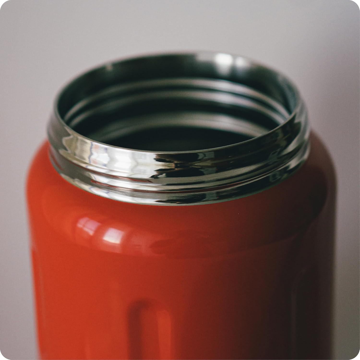 BOBBER 24 oz Insulated Stainless Steel Food Thermo Jar for Hot Food, Extra-Wide Mouth Lunch Container for Adults with Spoon and Bowl, Dishwasher Safe - Keeps Meals Hot for 14 Hours (Red)