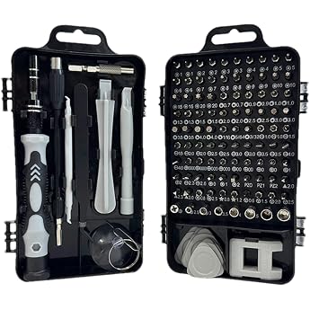 Precision Screwdriver Set Portable 115 in 1 Screwdriver Set Electronics Repair Kit Precision Screwdriver Bits for Mobile Phone Laptop