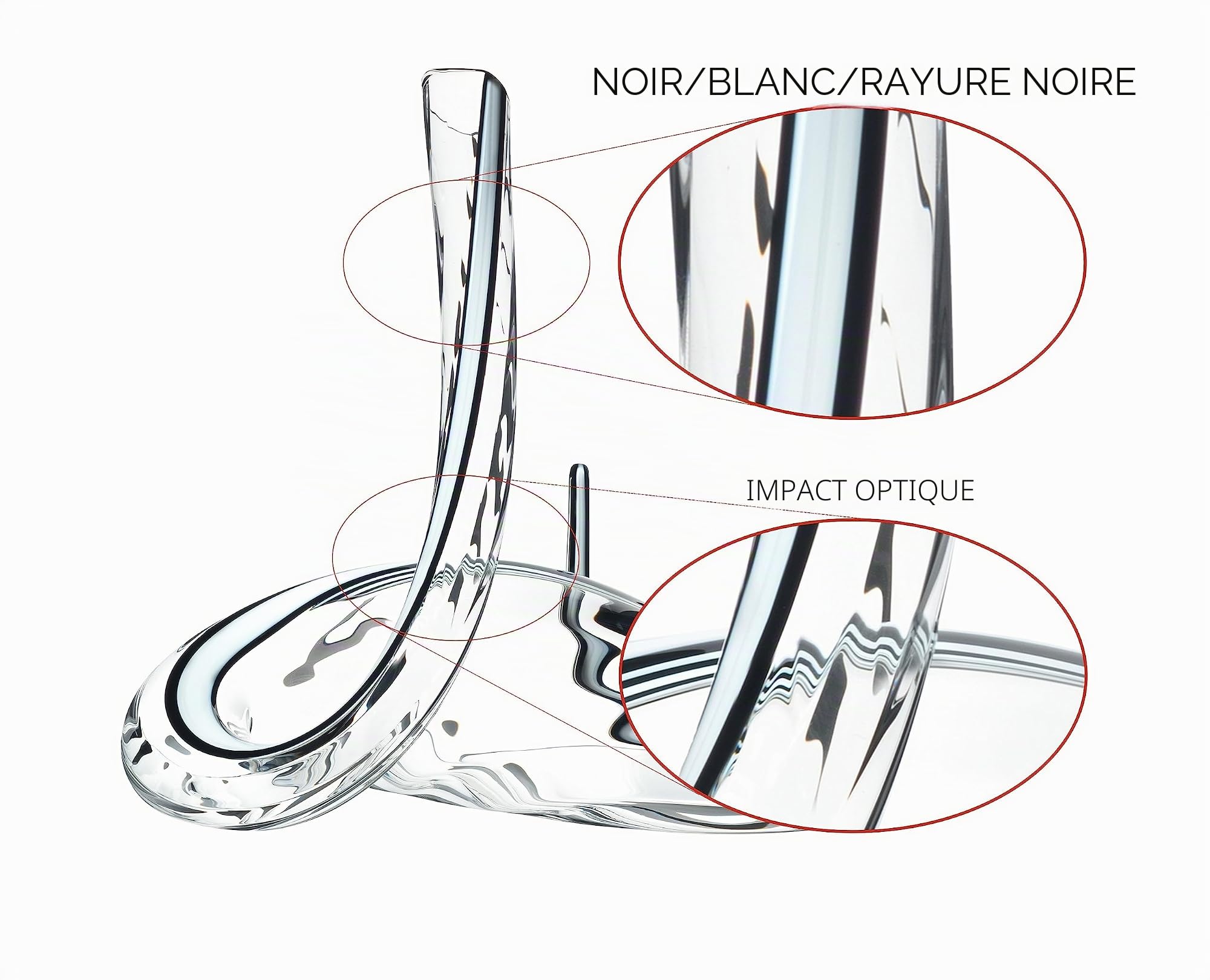 Riedel carafes Cristal 1.6 quart fatto A Mano Mamba Carafe à décanter