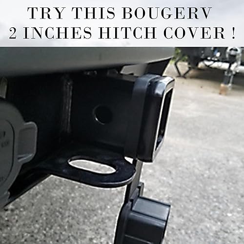 Miniatura 5 de 1 cubierta de tubo para enganche de remolque, inserto de enchufe de tubo de cubierta de enganche de remolque, enchufe de enganche de tubo receptor,