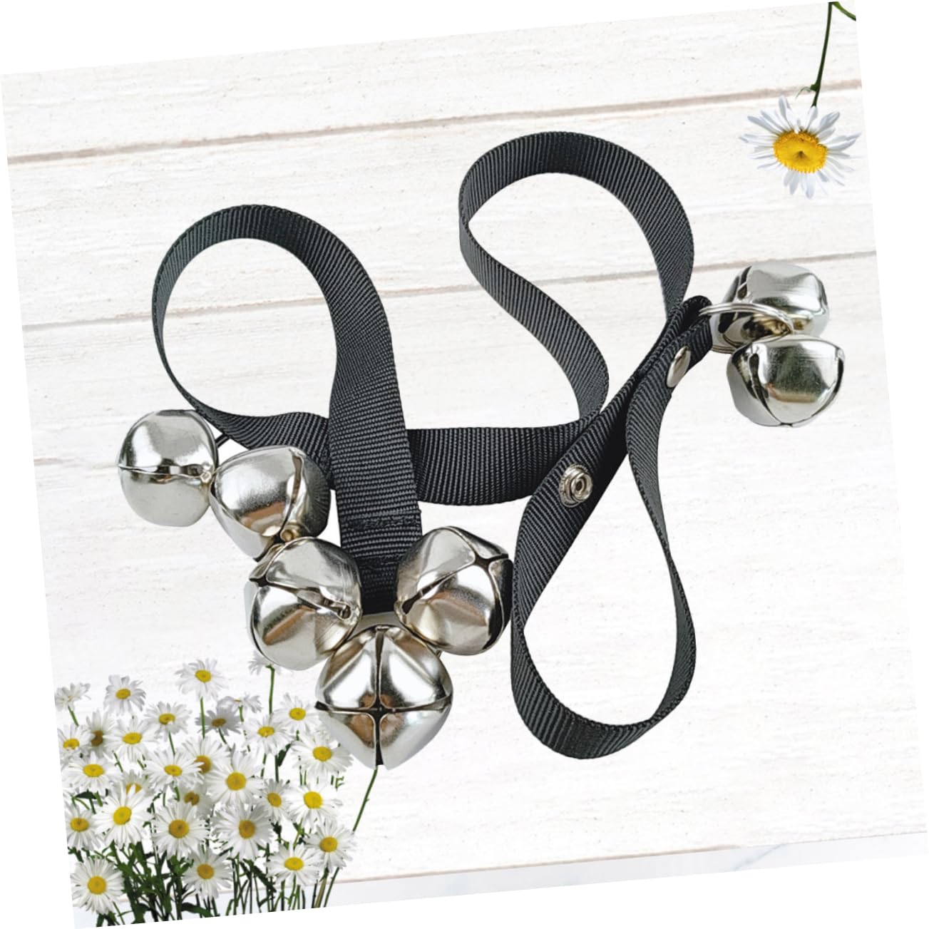 COLLBATH Dog Training Doorbell Pet Supplies for Potty Training Puppy Door Handle Bell