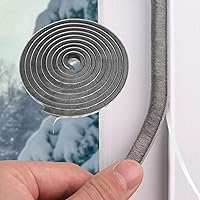 Bantie 40FT Brush Weather Stripping for Doors & Windows - Windproof Waterproof Insulation Seal, Anti-Draft Soundproof Door Strip