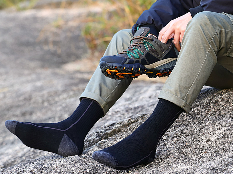 3 Paia Di Calze Da Uomo In Misto Lana Termiche, Lunghe - Foto 13