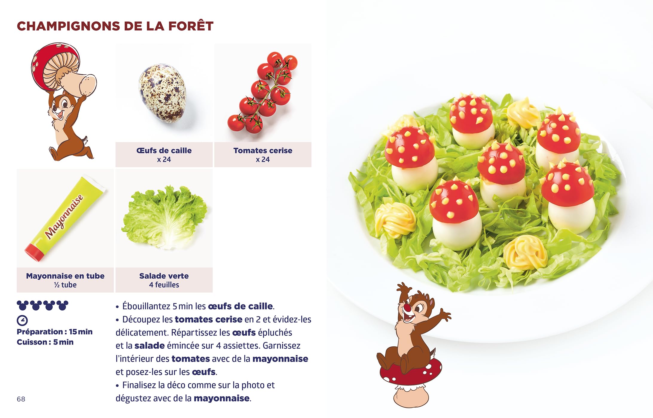 Simplissime Disney - NED: Les recettes les plus faciles du monde