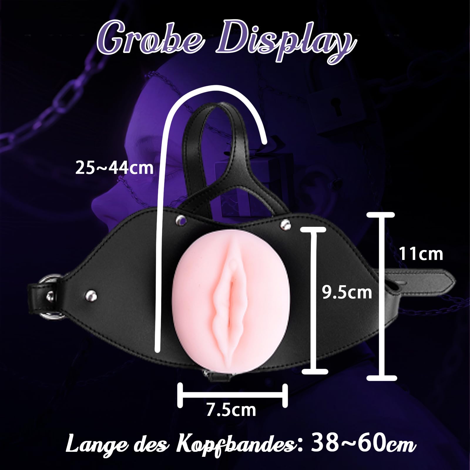 Bâillon Sexe Sm Femme Bâillon Bdsm Bâillon Bouche Grand Écarteur de bouche pour le sexe Femmes Hommes Bâillon vaginal pour bondage Torture Sexe Extrême Esclaves Outil Bdsms Jouet Extrême pour femmes