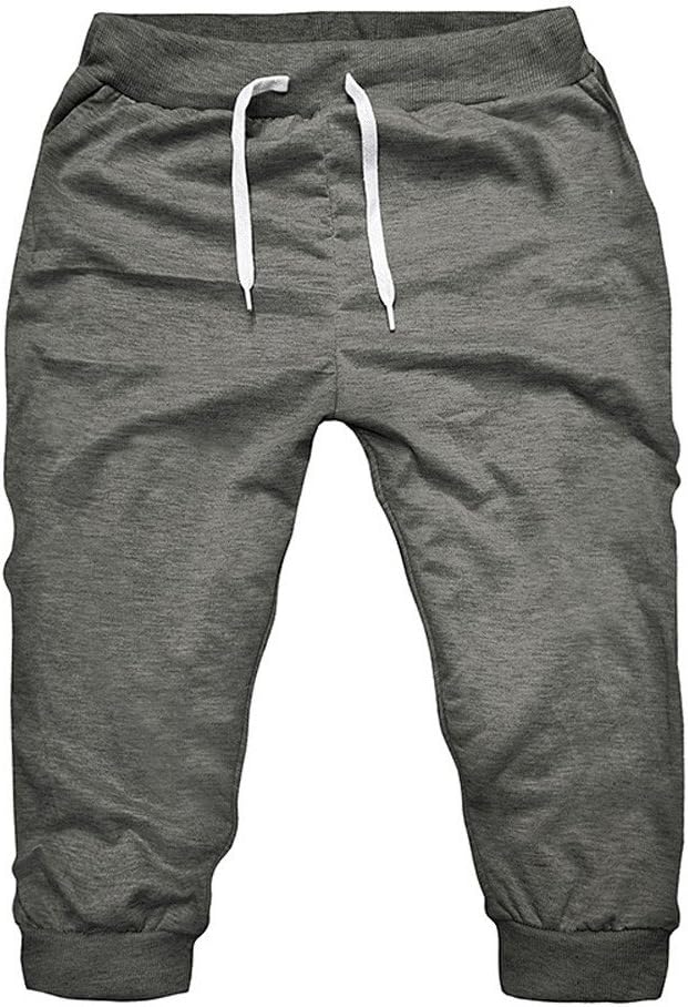 Mens 34 Joggers Capri Pants Cotton Below Knee Length Kuwait