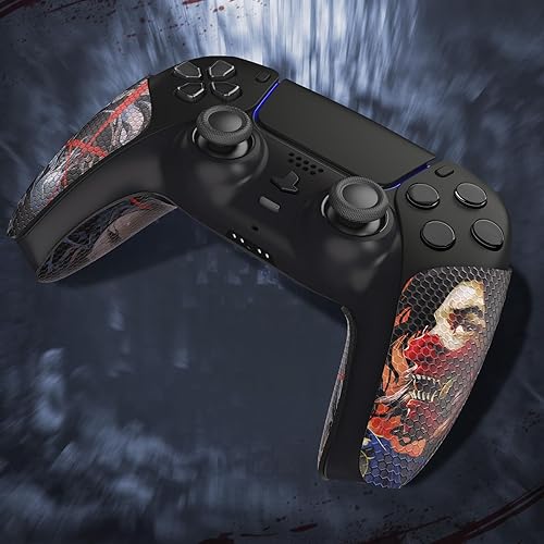 Miniatura 8 de eXtremeRate PlayVital - Agarre antideslizante para controlador PS5, almohadillas de goma suave con textura profesional para controlador ps5 - Ghost