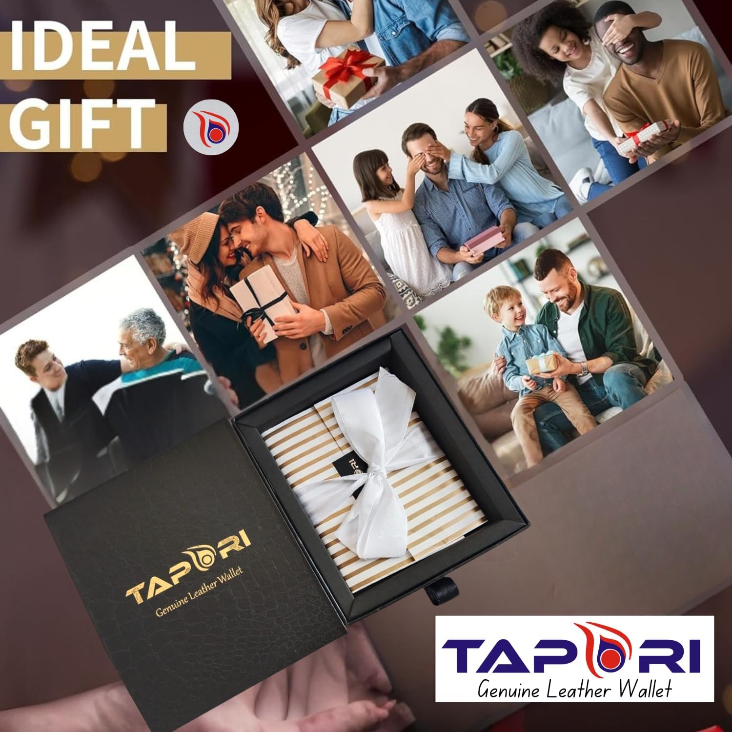 Men’s Genuine Leather Bi-Fold Wallet | Premium Textured Leather Wallet with Coin Pocket, Multiple Card Slots & Dual Cash Compartments | Slim & Durable Everyday Wallet | (Dark Gray) - Image 8