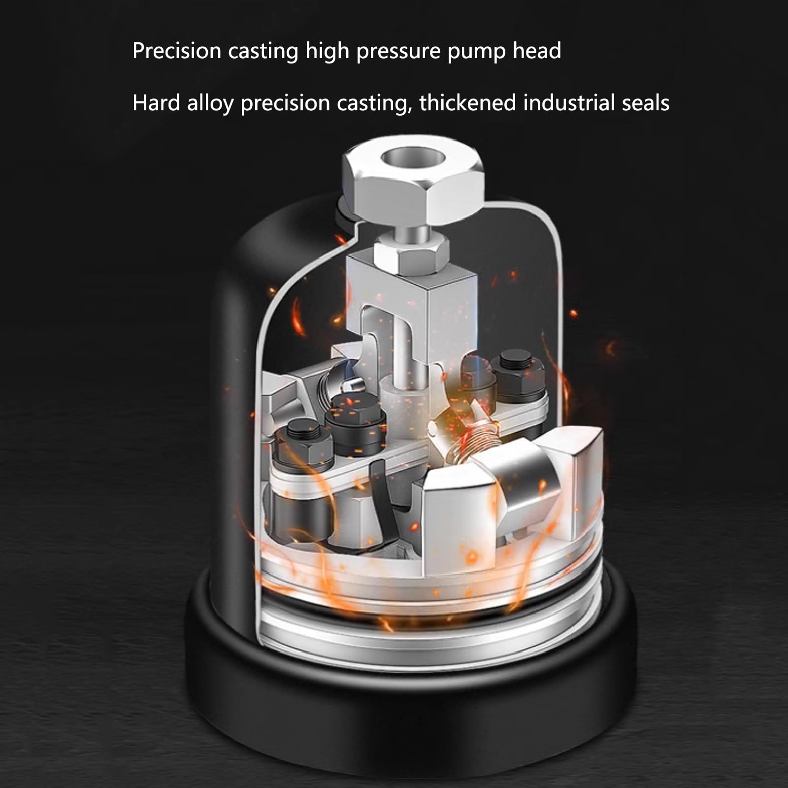 Bomba de grasa neumática, capacidad de descarga de 0,85 l/min, para tambores de 5 galones, máquina herramienta y lubricación industrial
